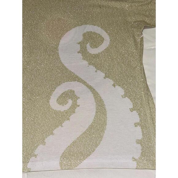 Litographs 20,000 Leagues Under the Sea Book T-Shirt Large L AOP Scuba Octopus - Picture 7 of 7